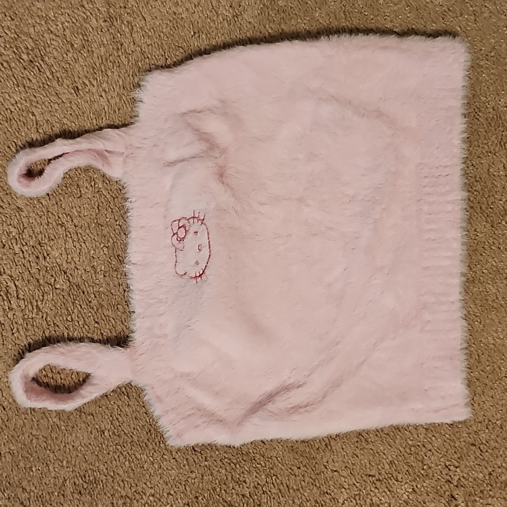Pink Fuzzy Hello Kitty Set - Picture 3 of 3